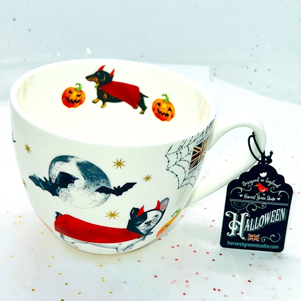❤️🐶 ‘Lil Devil Dachshund and French Bulldog Mug 🐾